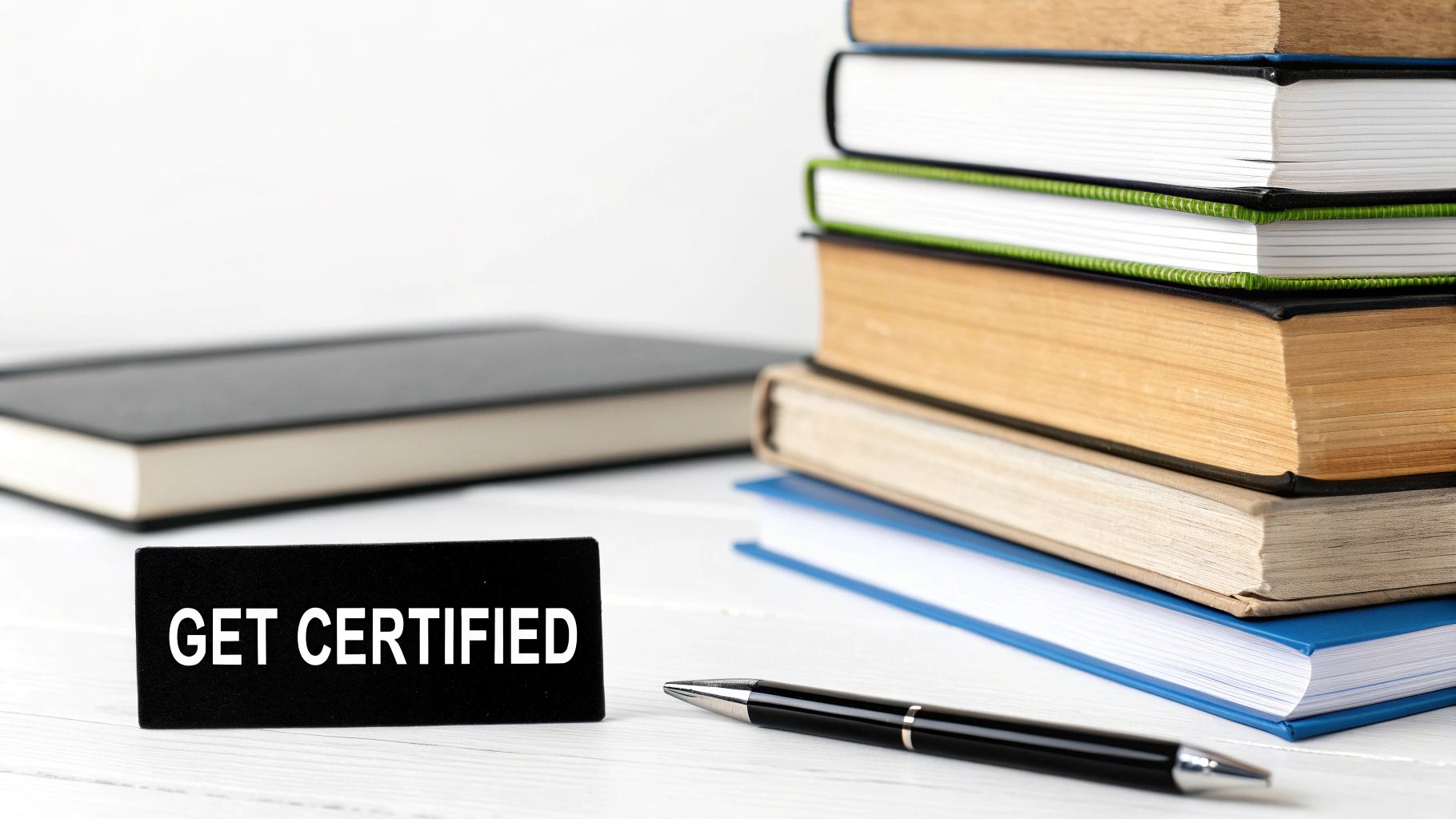 A student looking at a textbook in a library, with diagrams of human anatomy in the background.