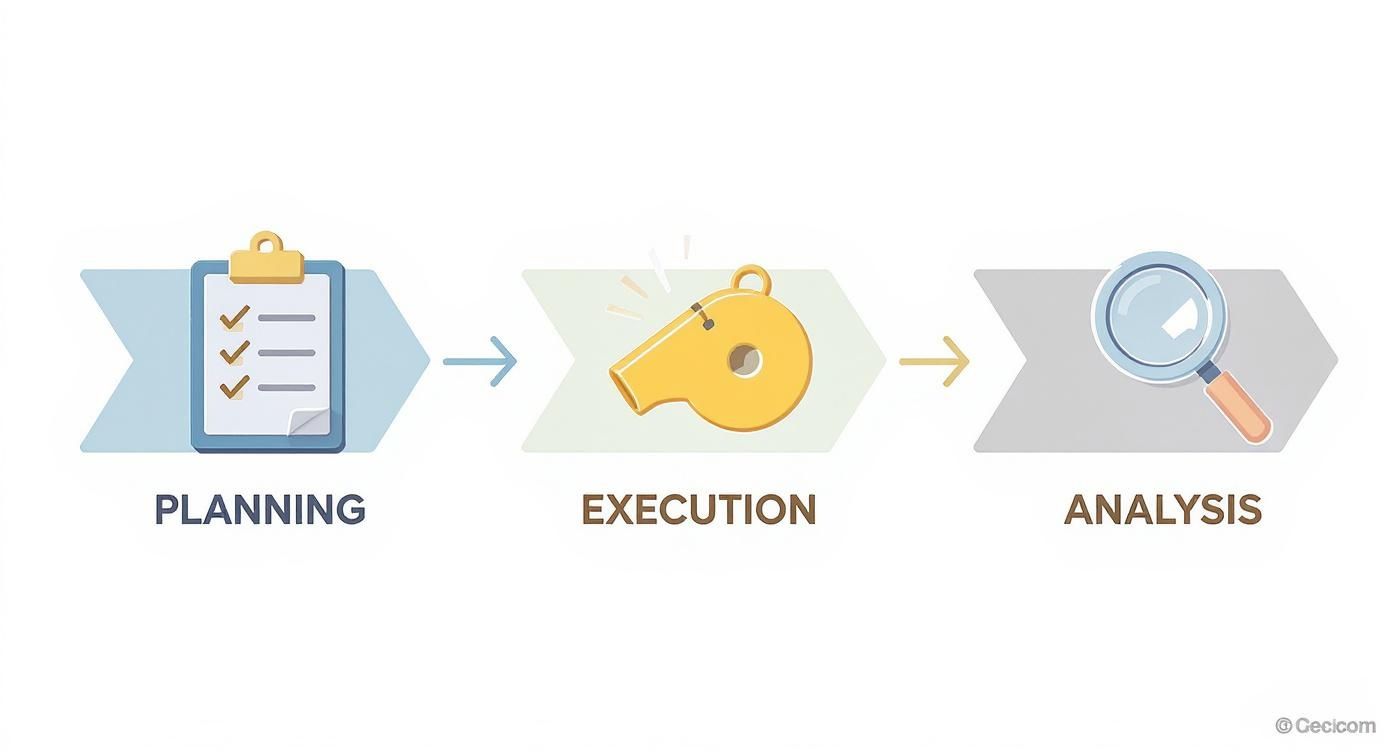 Infographic about event management in sports