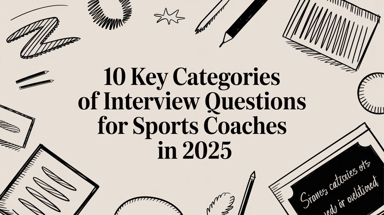 10 Key Categories of Interview Questions for Sports Coaches in 2025
