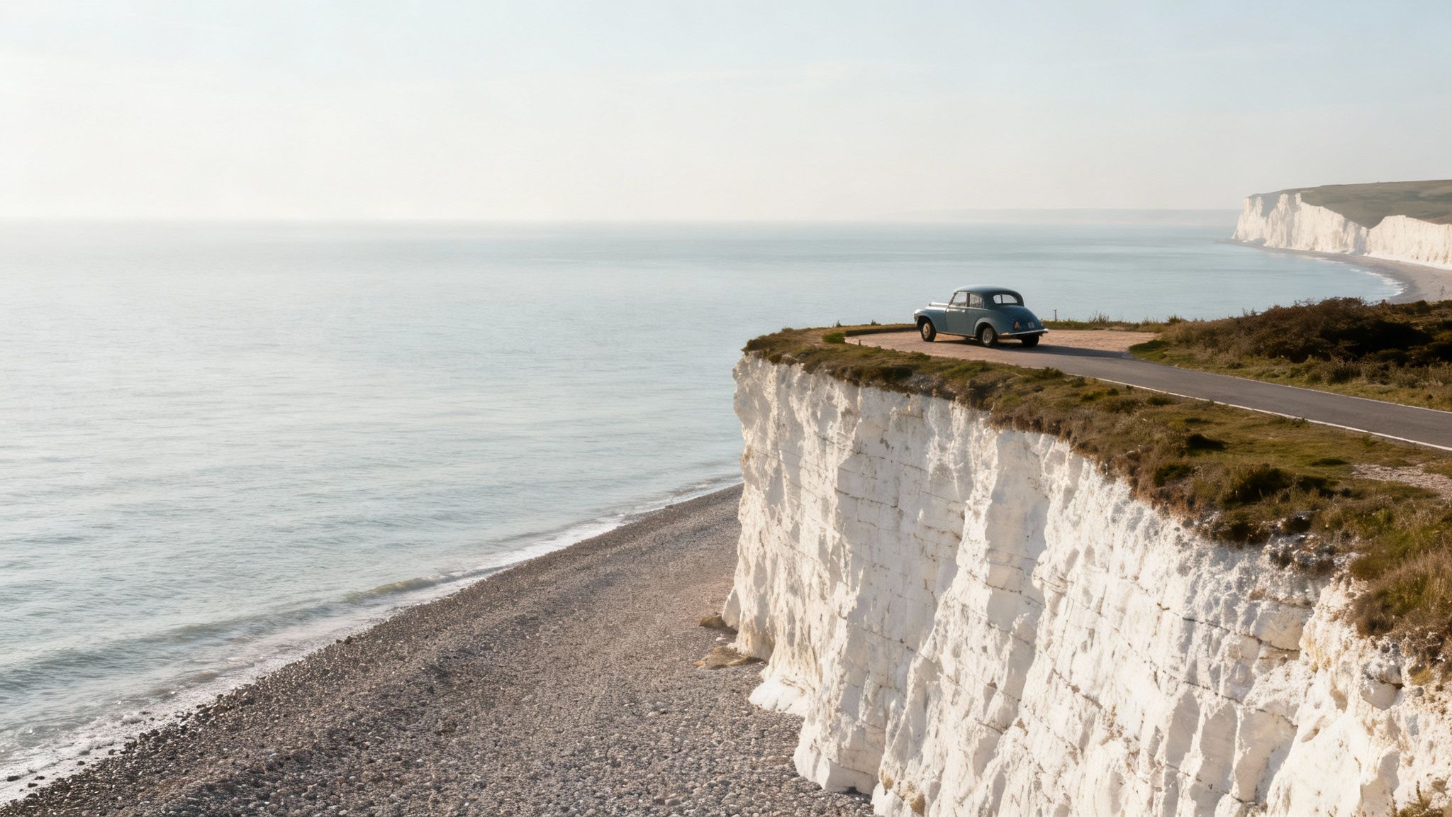 The UK Best Driving Roads: 10 Epic Routes for 2025 4 Beachy Head to Dungeness - South Coast Coastal Drive