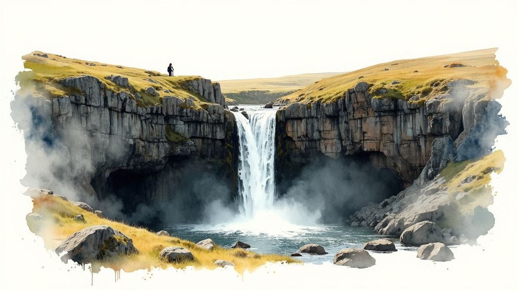 10 Best Waterfalls in Wales: A 2025 Self-Drive Guide 3 Pen y Ghent Waterfall