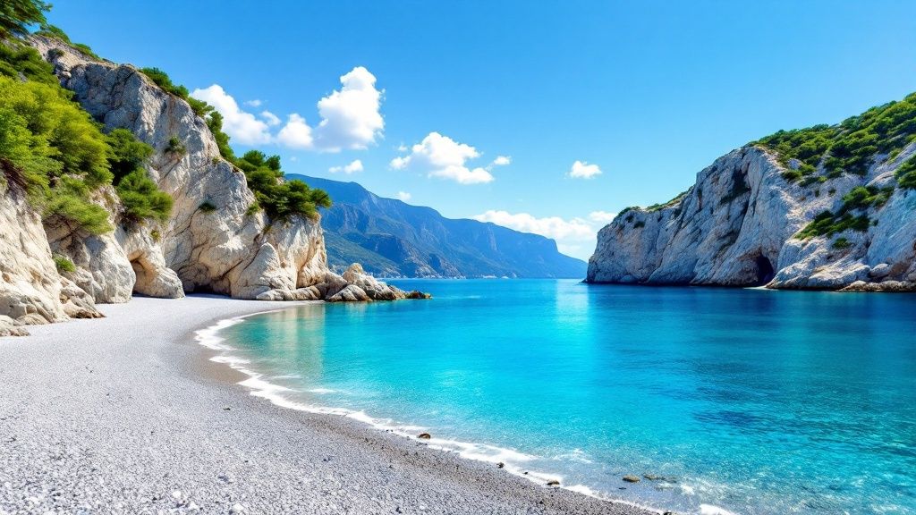 Relax at Paleokastritsa Beach