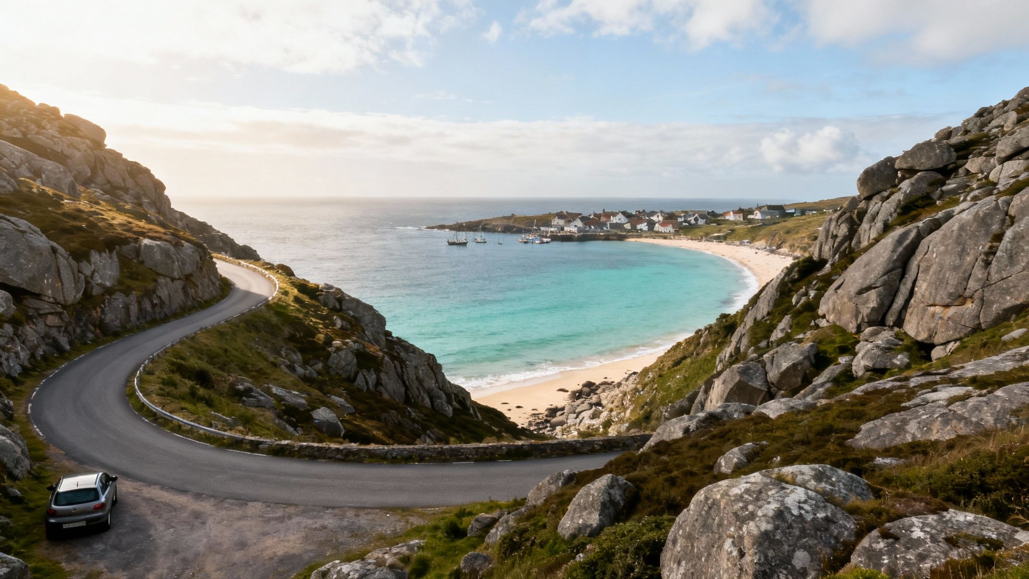 Cornish Coastal Route (A390/A3071), Southwest England