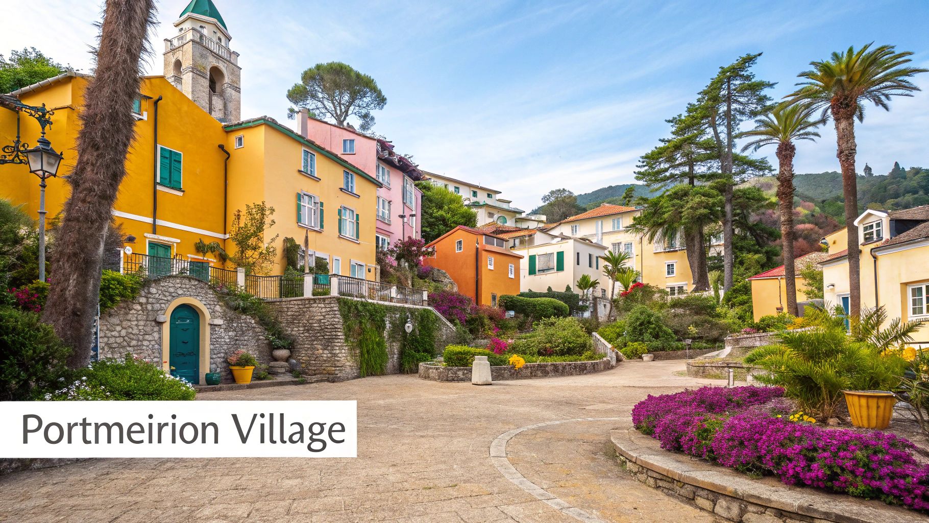Portmeirion Village, Wales