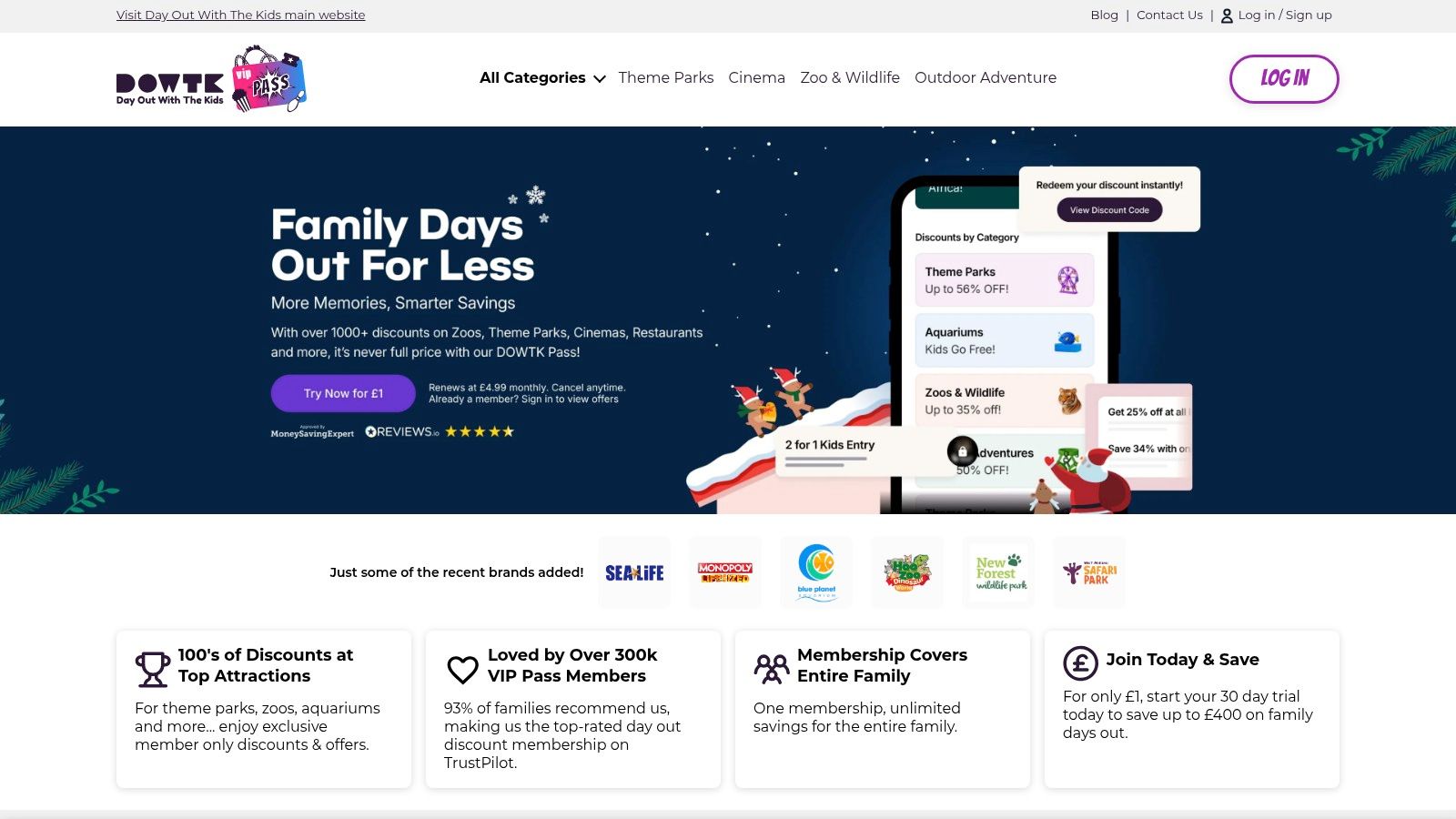 Day Out With The Kids – VIP Pass