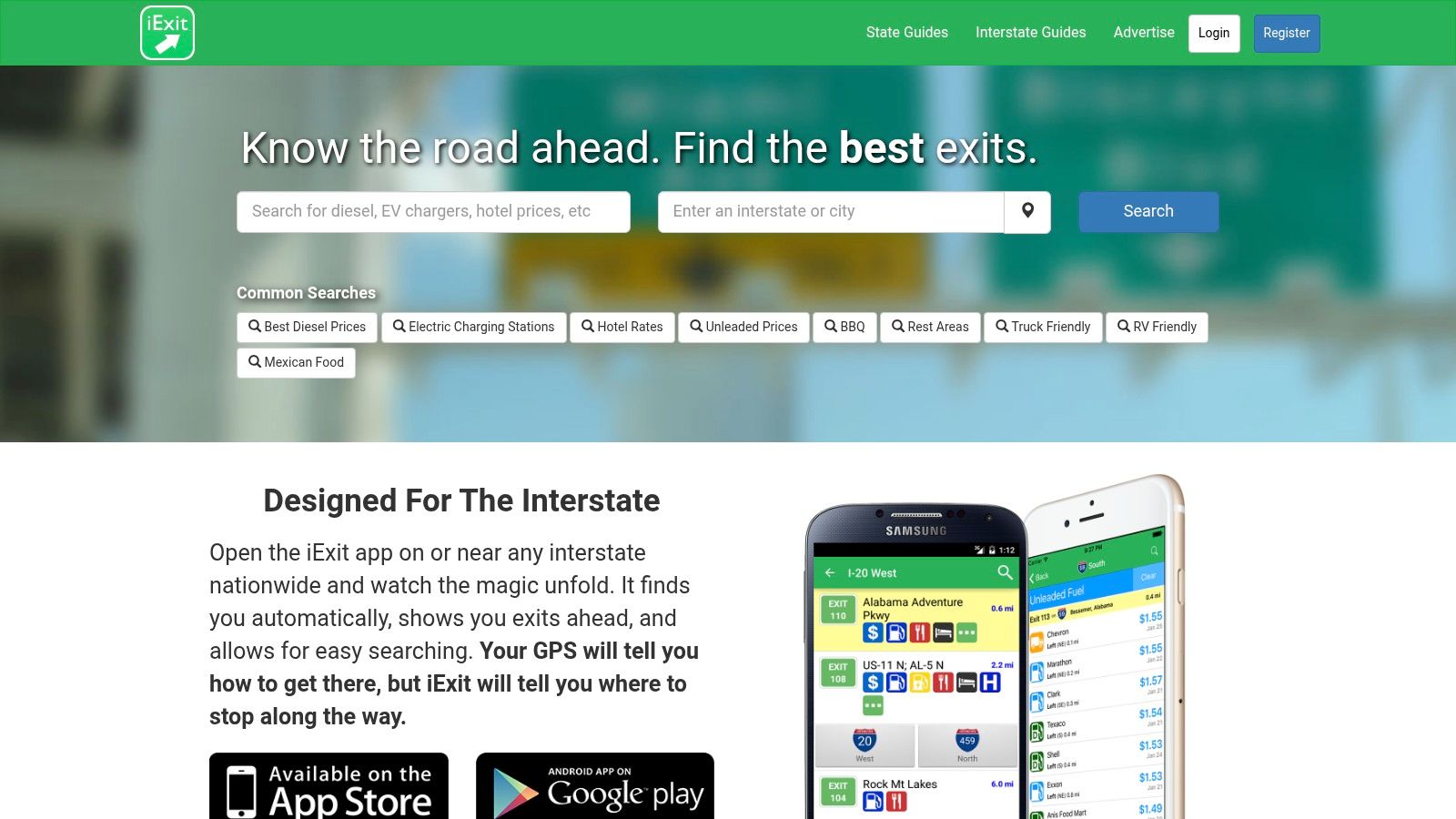 iExit Interstate Exit Guide
