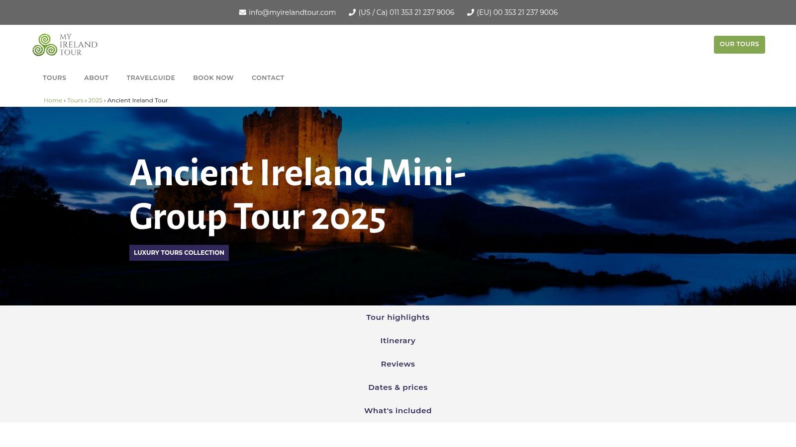My Ireland Tour