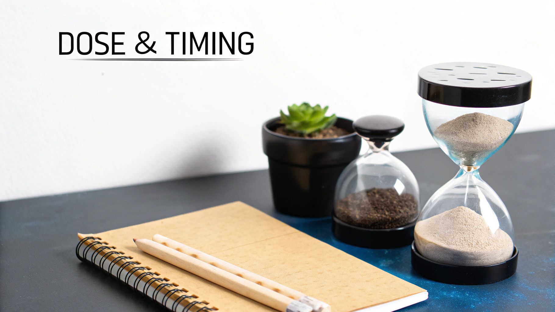 A person measuring out supplement powder into a shaker bottle.