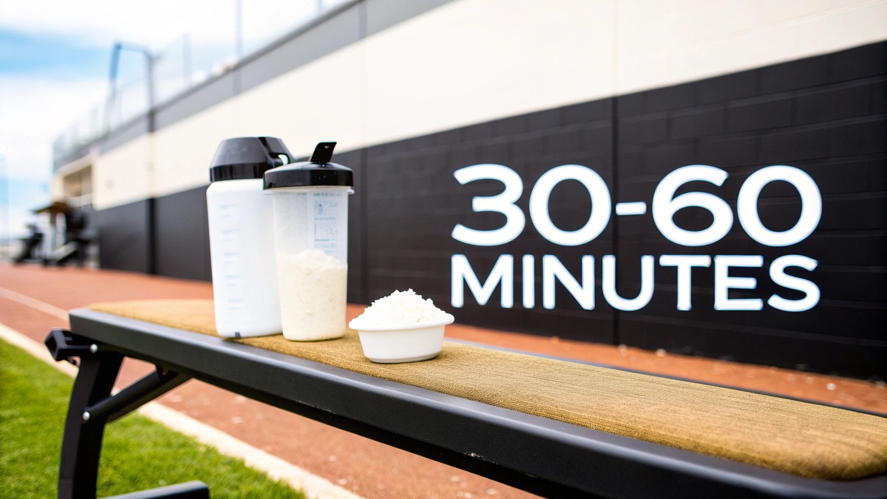 Illustration showing creatine powering a muscle cell