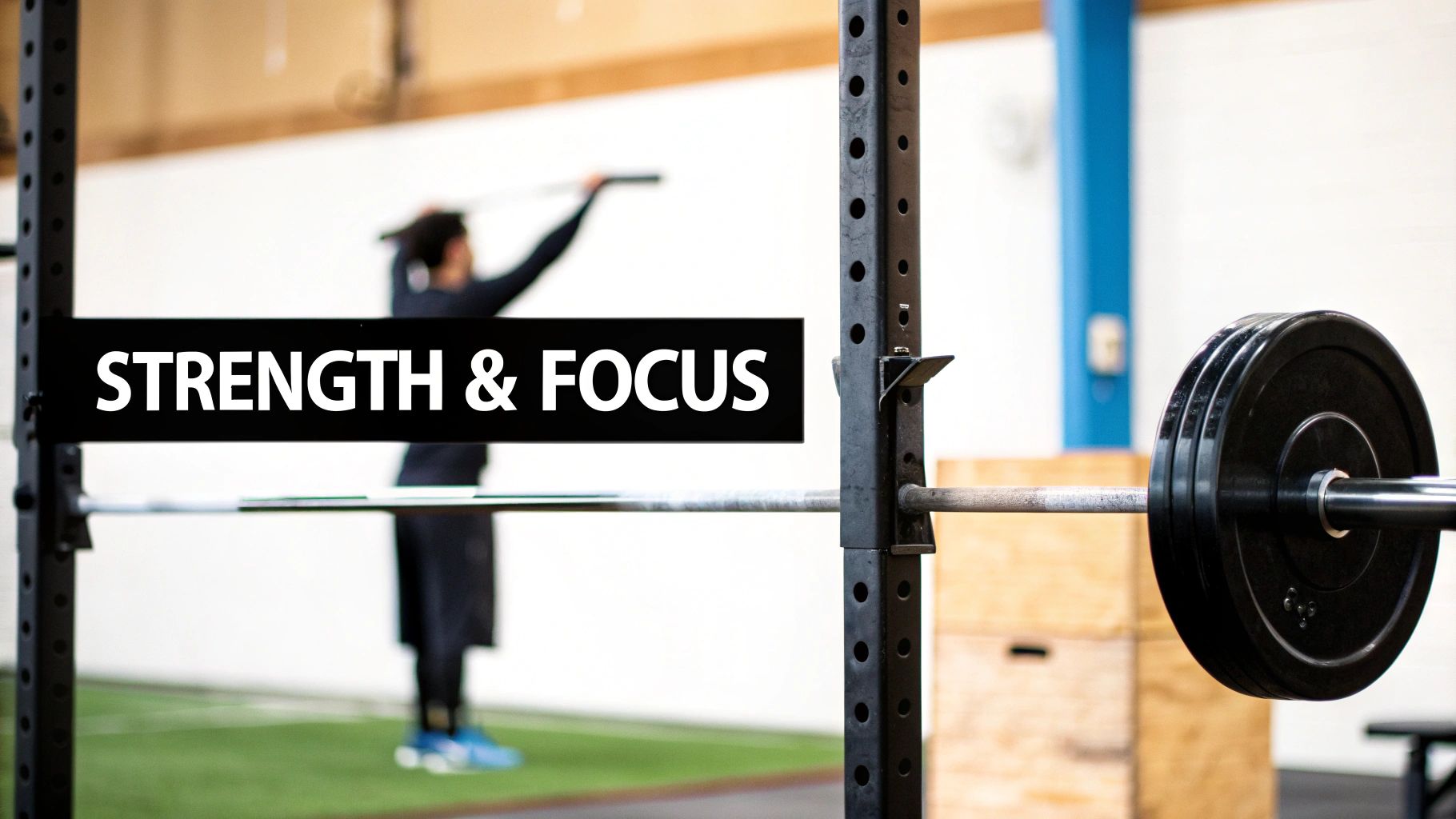 Person exercising with weights, showing the benefits of creatine monohydrate