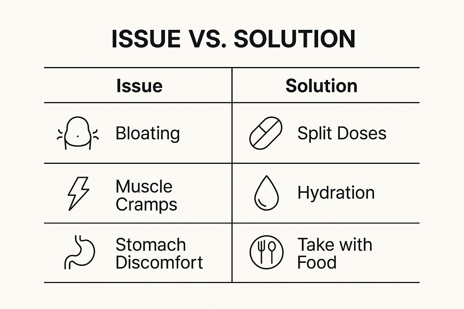 Infographic about loading phase of creatine