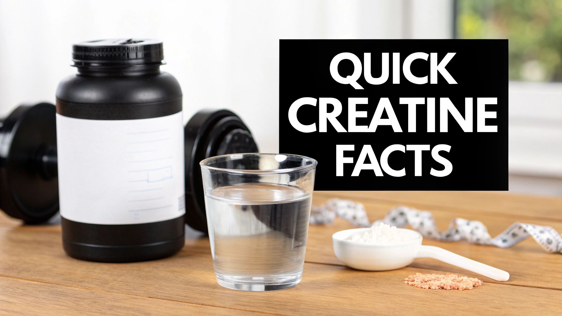 A woman in athletic wear holds a shaker bottle, looking focused and ready for a workout.