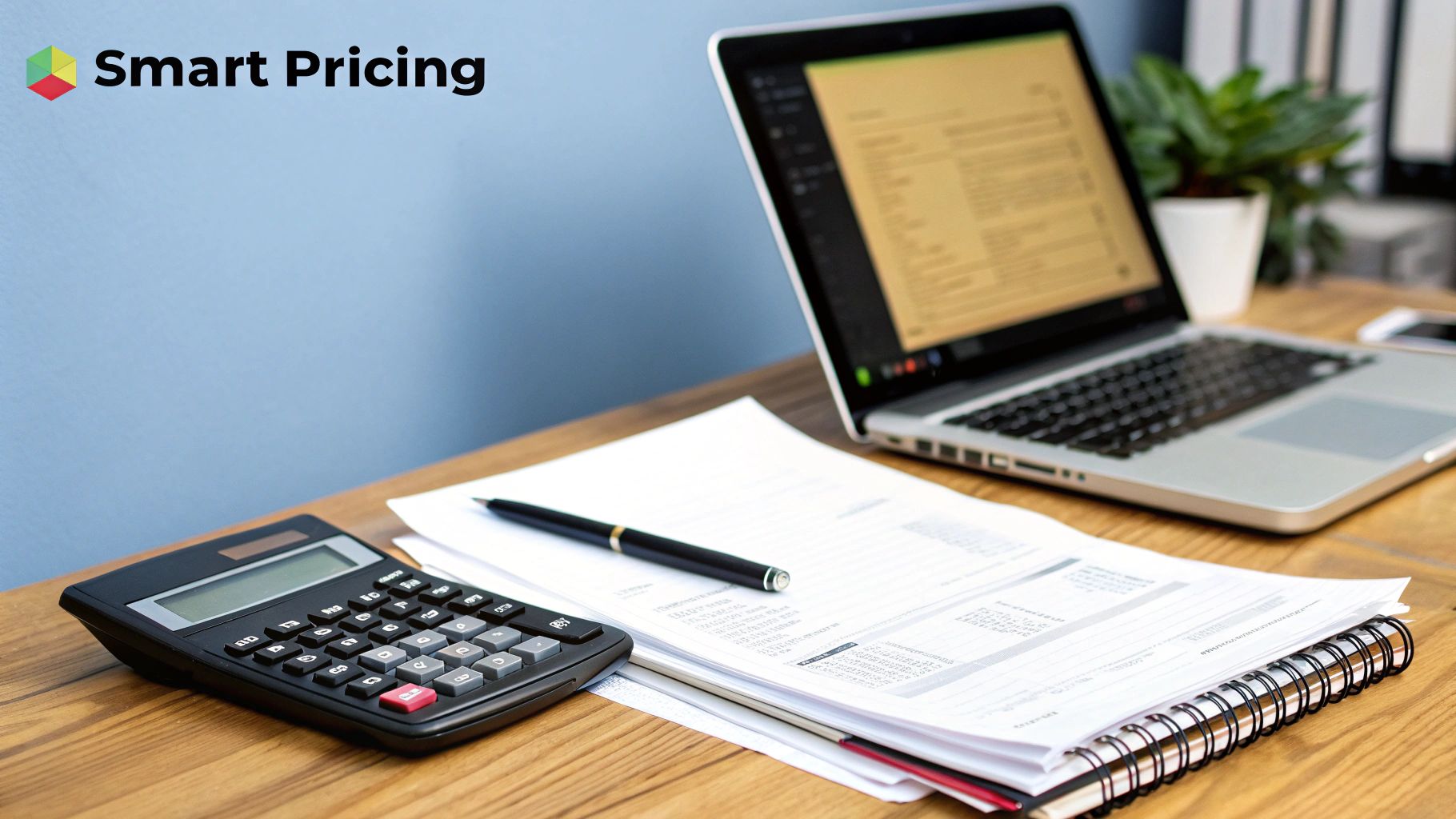 A mobile mechanic using a tablet to create an invoice for a customer.