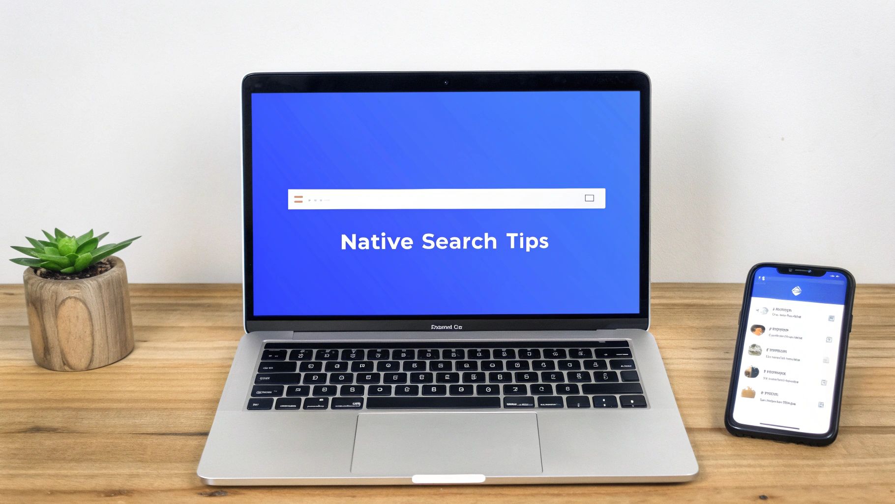 Search interface illustrating comma separated tags
