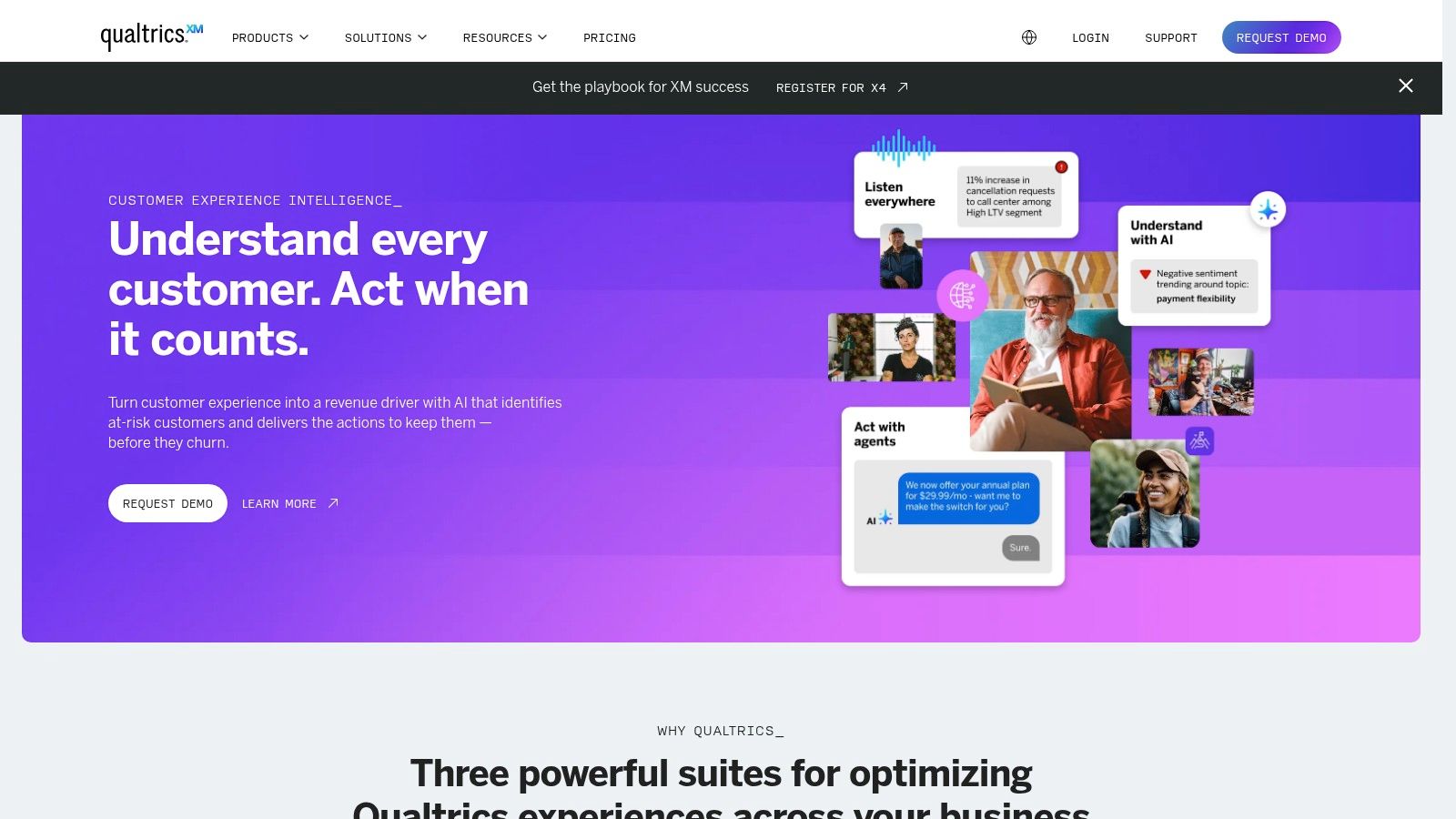 Qualtrics (XM Discover / Clarabridge)