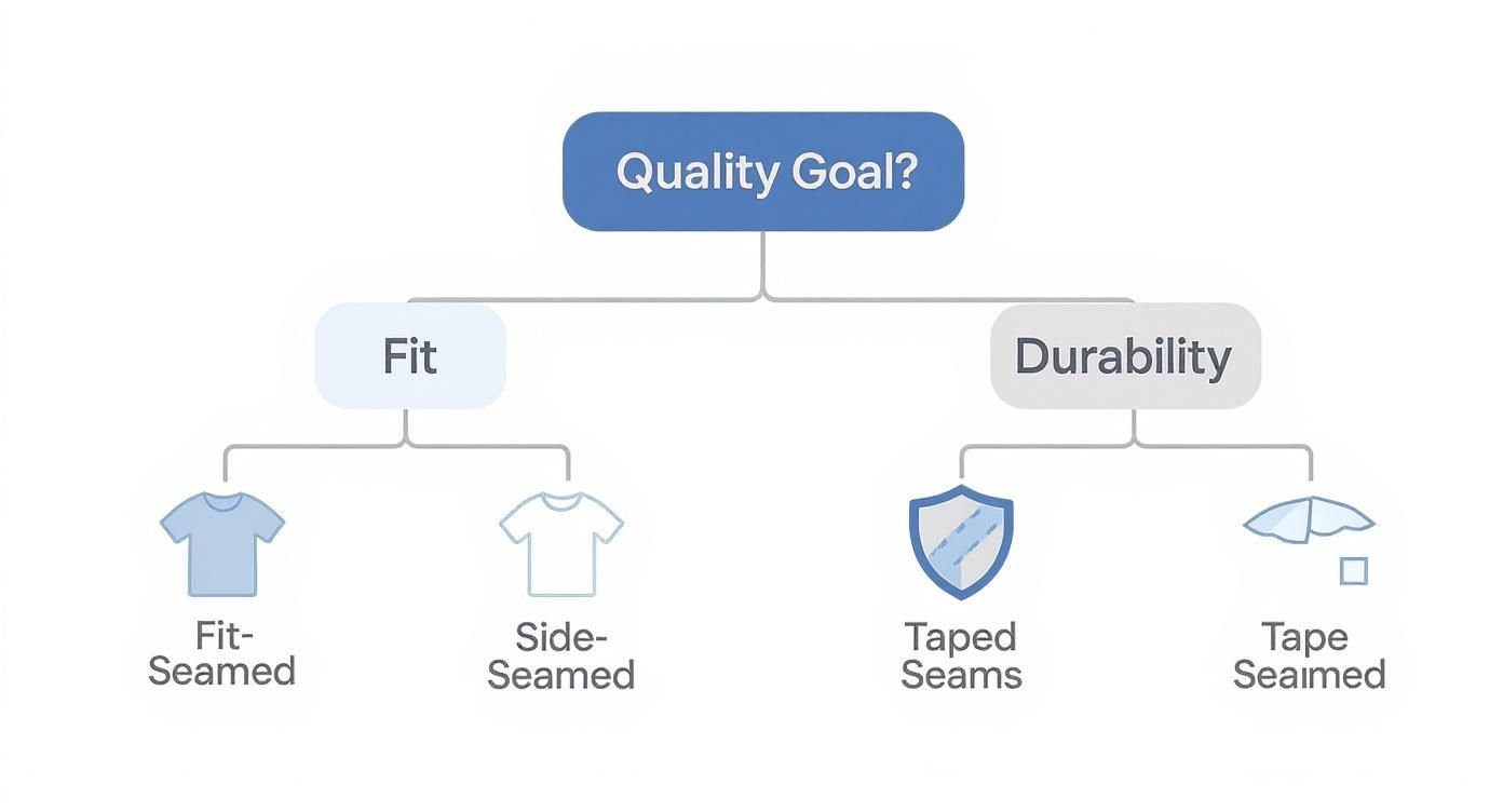 Infographic about best blank t shirts for printing