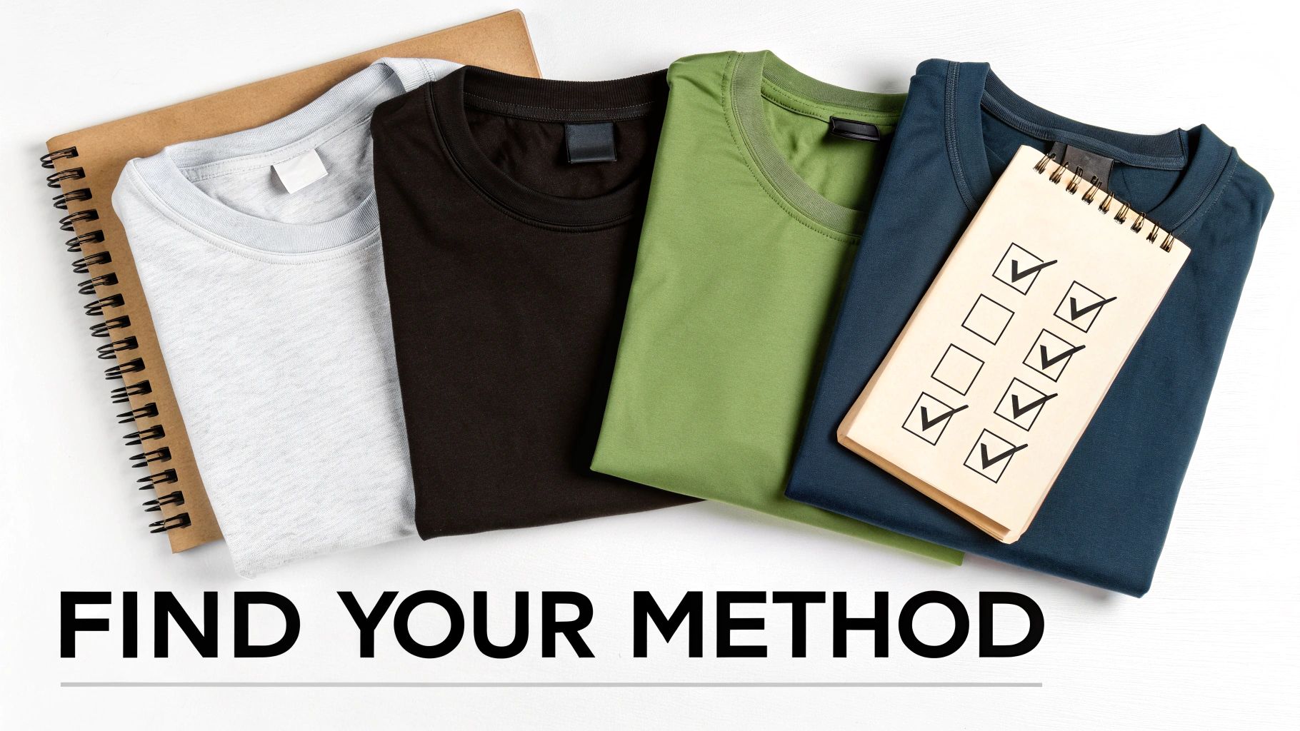 Several colorful t-shirts hanging on a rack, showcasing different printing styles.