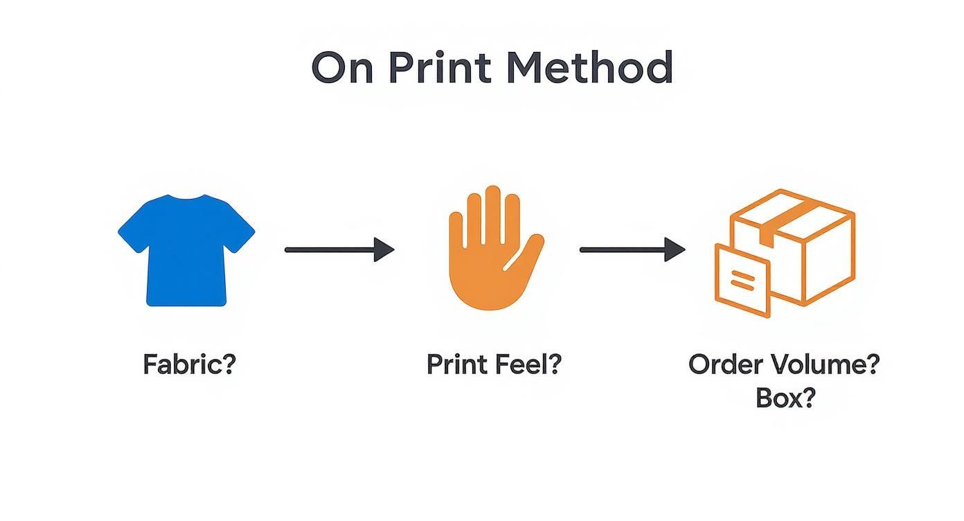 Infographic about sublimation vs dtg