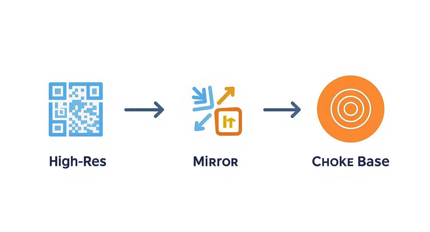 Infographic about how to make transfers for t shirts
