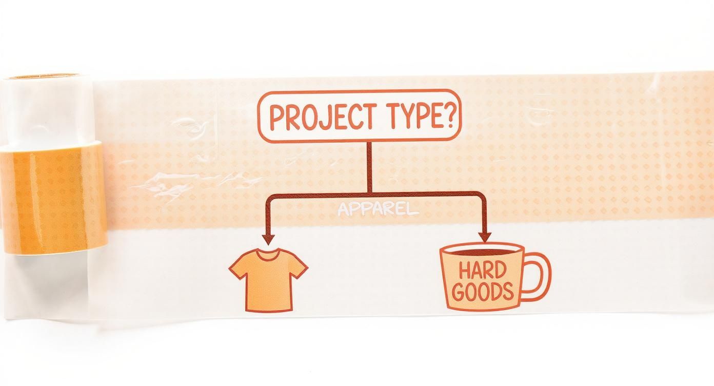 Infographic about heat press tape