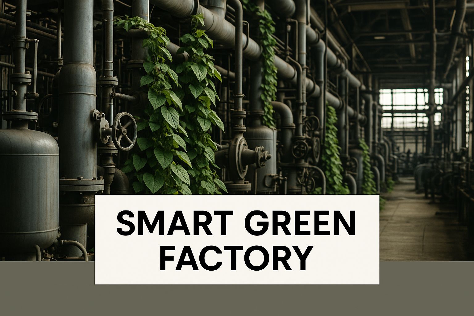 Infographic about sustainable manufacturing practices