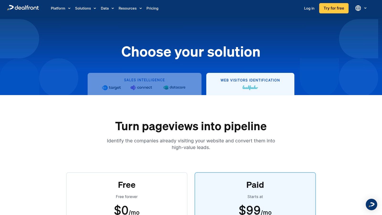 Dealfront (formerly Leadfeeder)