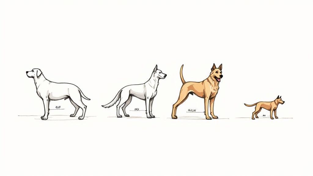 A large, beautiful German Shepherd lying down on a green grassy lawn.