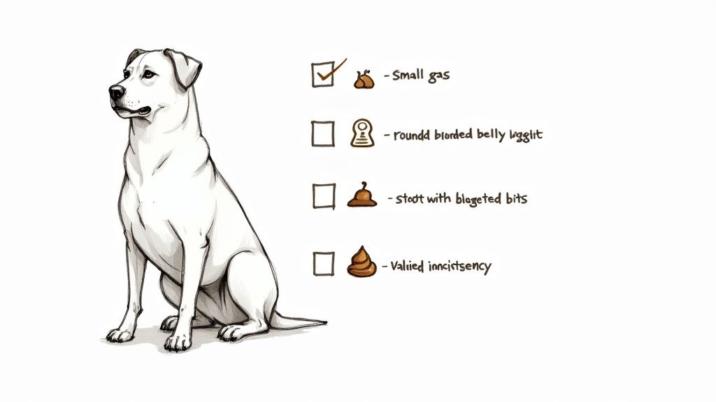 A happy, healthy dog running through a grassy field, showcasing vitality and a shiny coat.