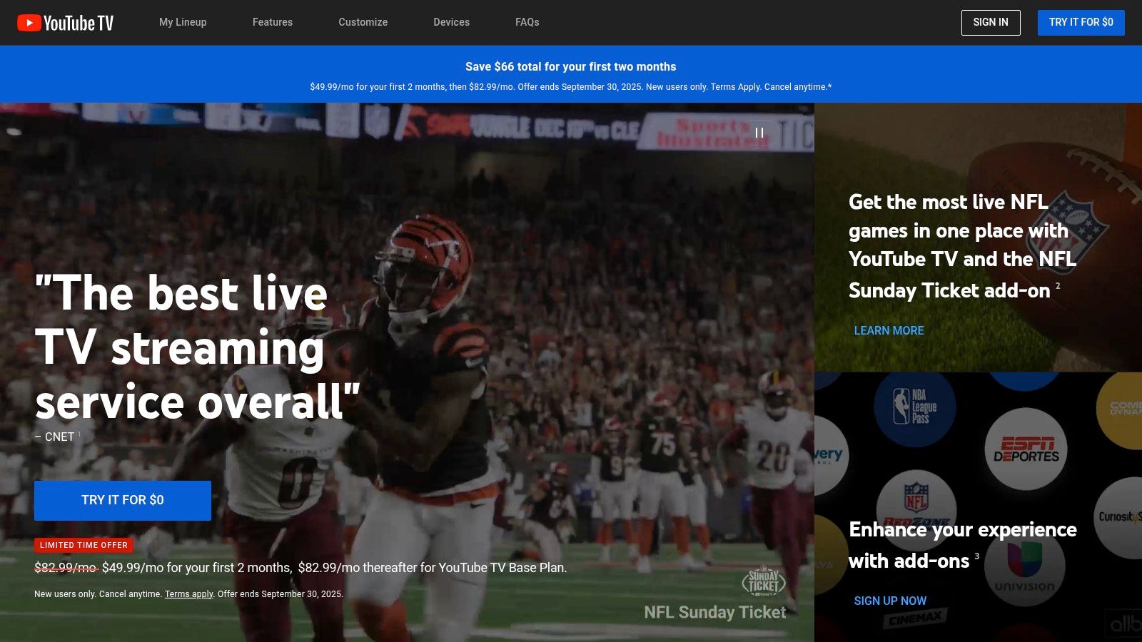 YouTube TV