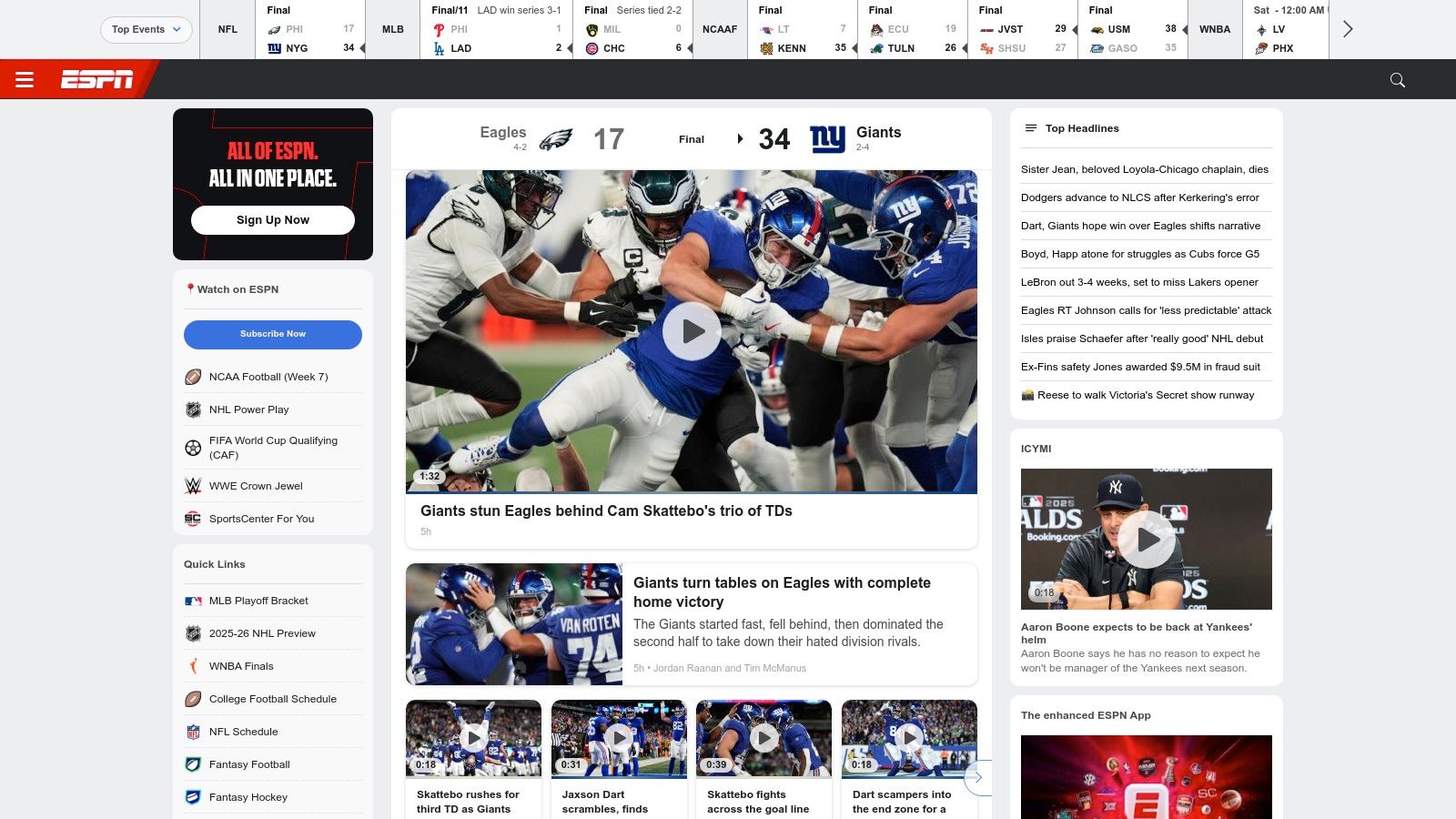 ESPN (Direct-to-Consumer Service)