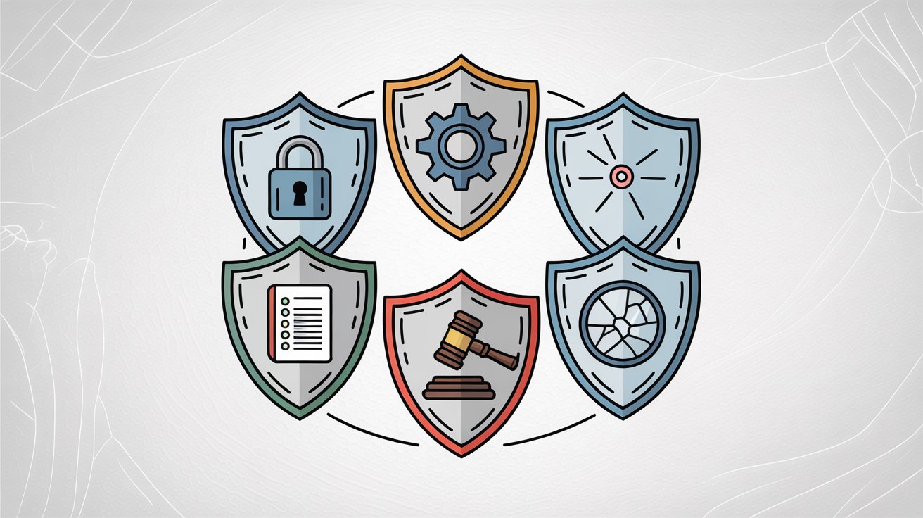 Five key third-party risk categories: cybersecurity, operational, compliance, financial, and reputation