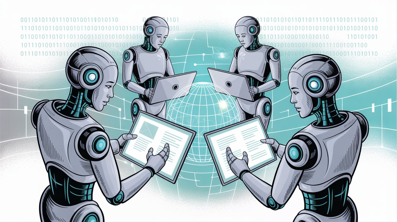 AI agents autonomously navigating systems and collecting compliance evidence without human intervention, representing modern automated compliance approach