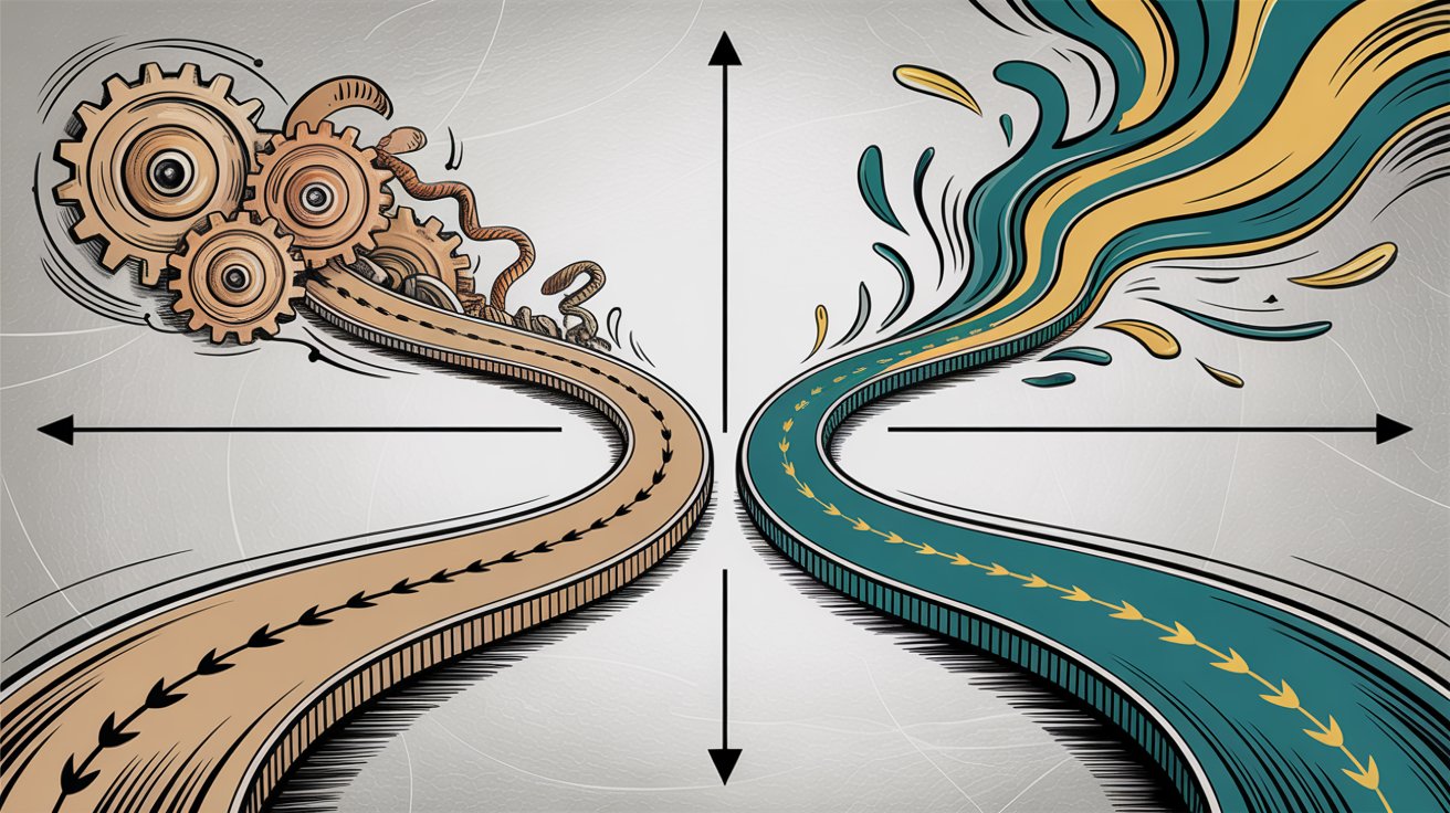 Timeline comparison showing traditional 6-month compliance process versus modern 24-hour to 14-day automation approach, demonstrating dramatic speed improvement