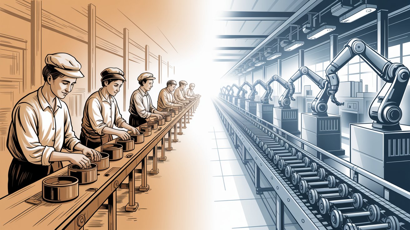 Timeline comparison contrasting traditional 6-12 month certification approach with automated 14-day process