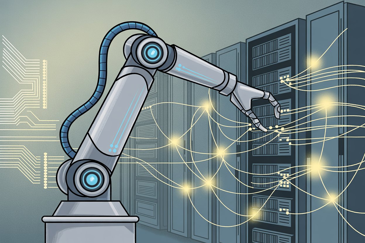 AI automation agents collecting compliance evidence data from multiple cloud systems simultaneously
