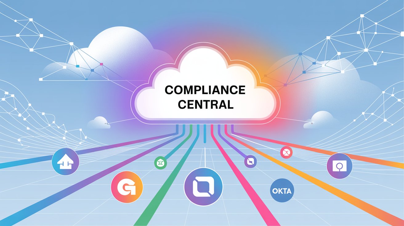 Compliance platform connecting to cloud providers, code repositories, and identity systems