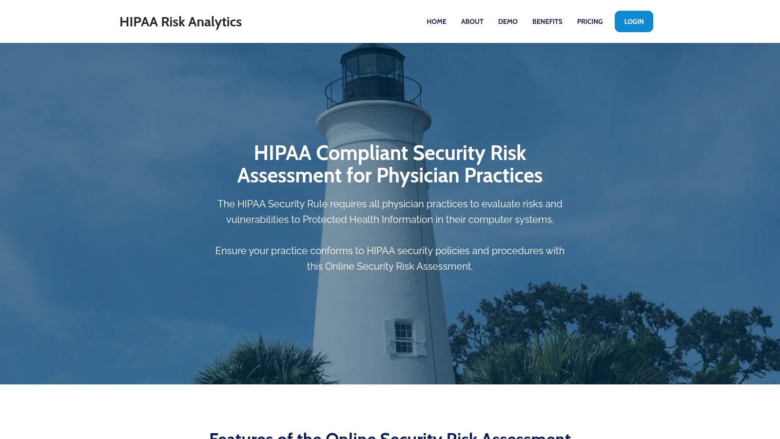 HIPAA Risk Analytics (HIPAARisk.com)