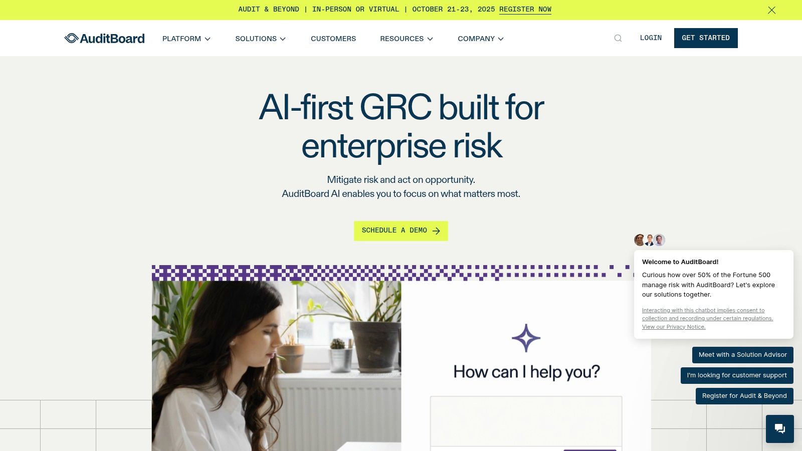 AuditBoard – Connected Risk (ERM/ORM, SOX, TPRM, Compliance)