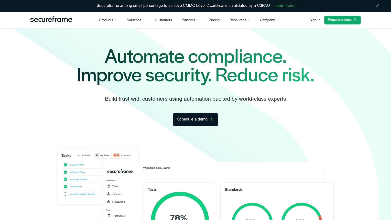 Secureframe (Compliance Automation)