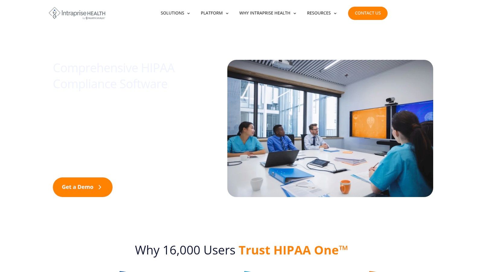 Intraprise Health – HIPAA One