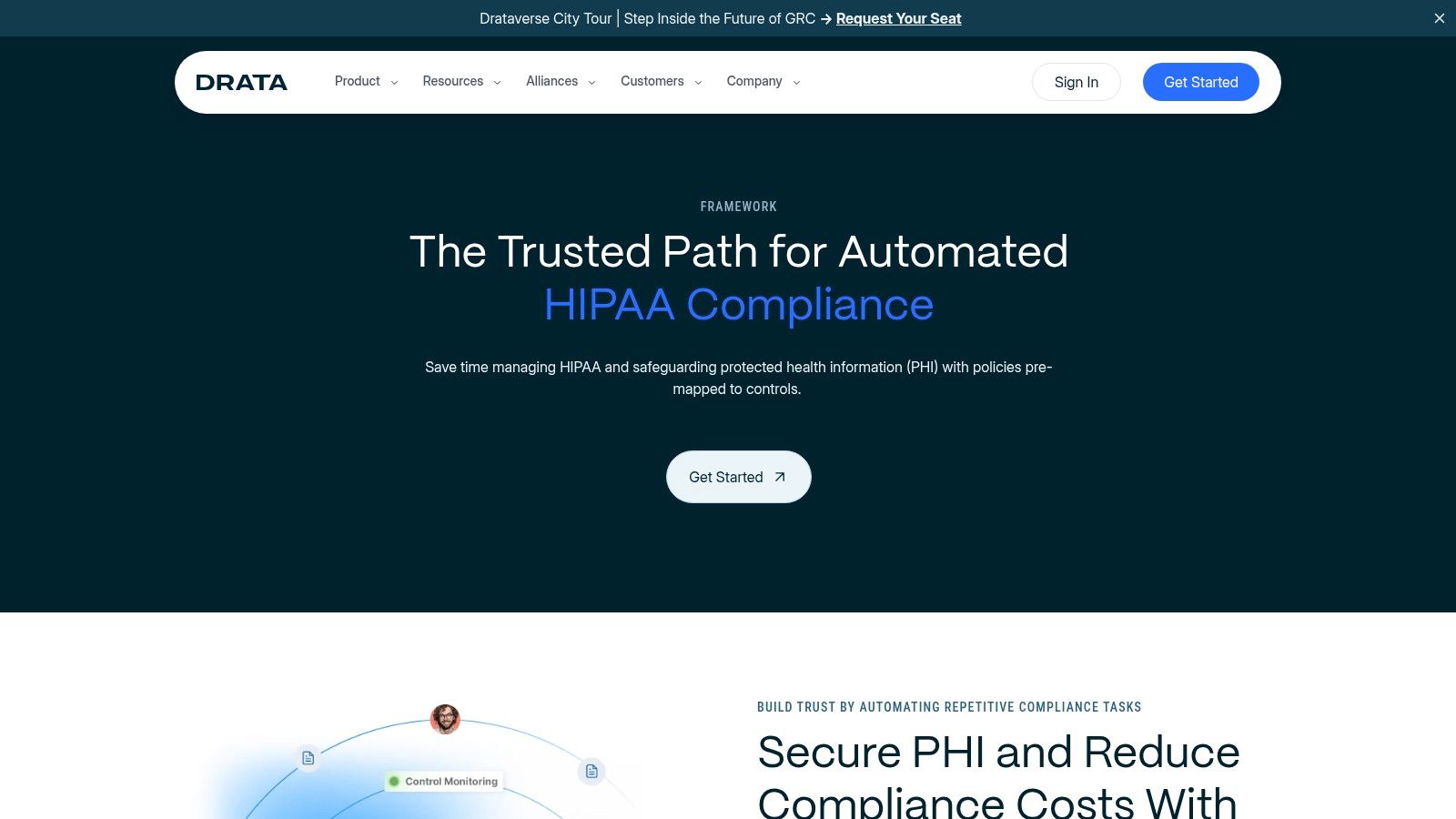 Drata – Automated HIPAA Compliance