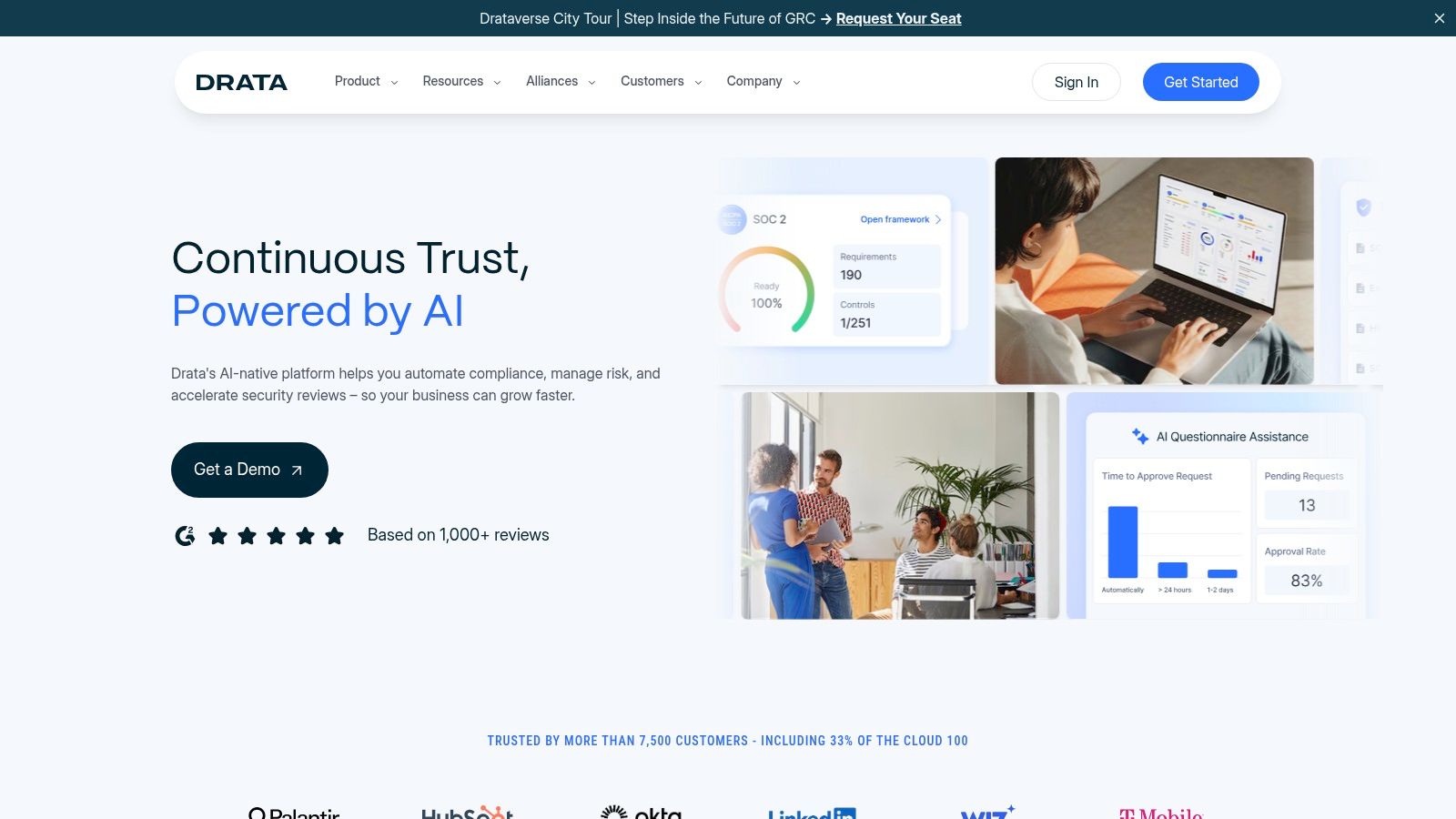 Drata (Compliance Automation Platform)