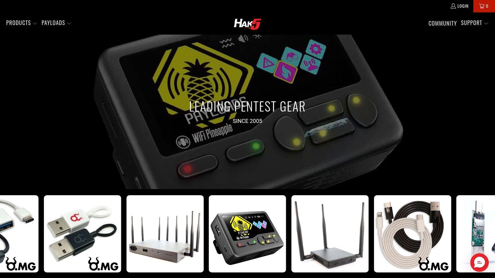 Hak5 – Official Store for Red-Team Hardware