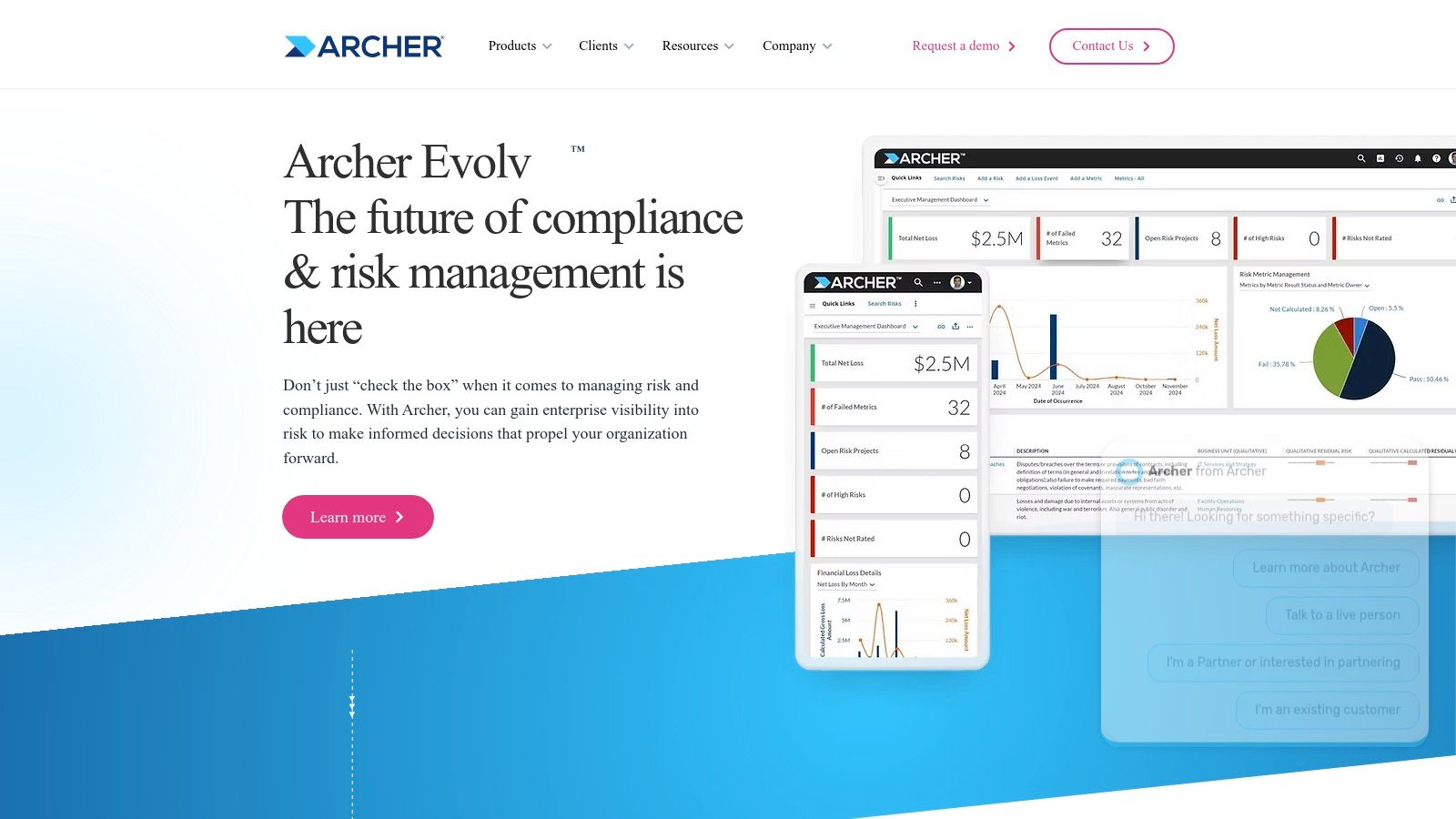 Archer (formerly RSA Archer) – Integrated Risk Management