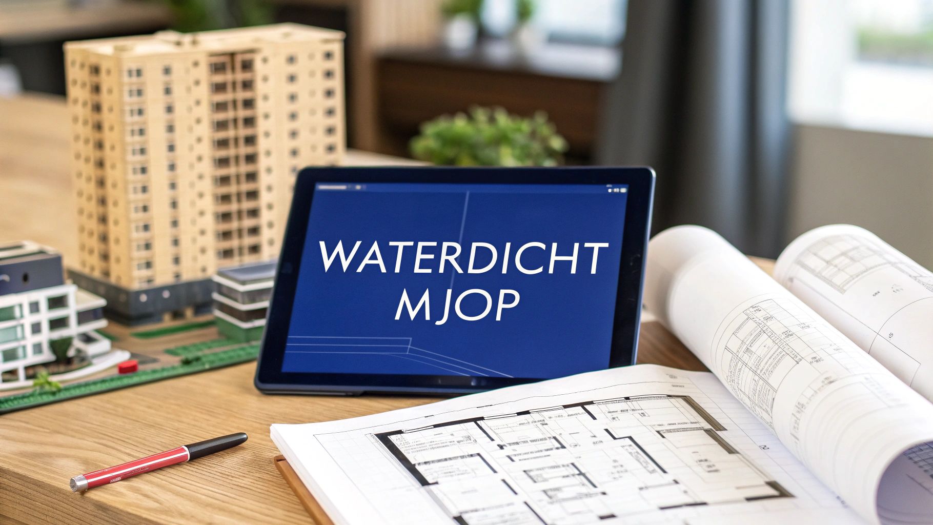 Een waterdicht MJOP laten opstellen voor uw VvE of gebouw