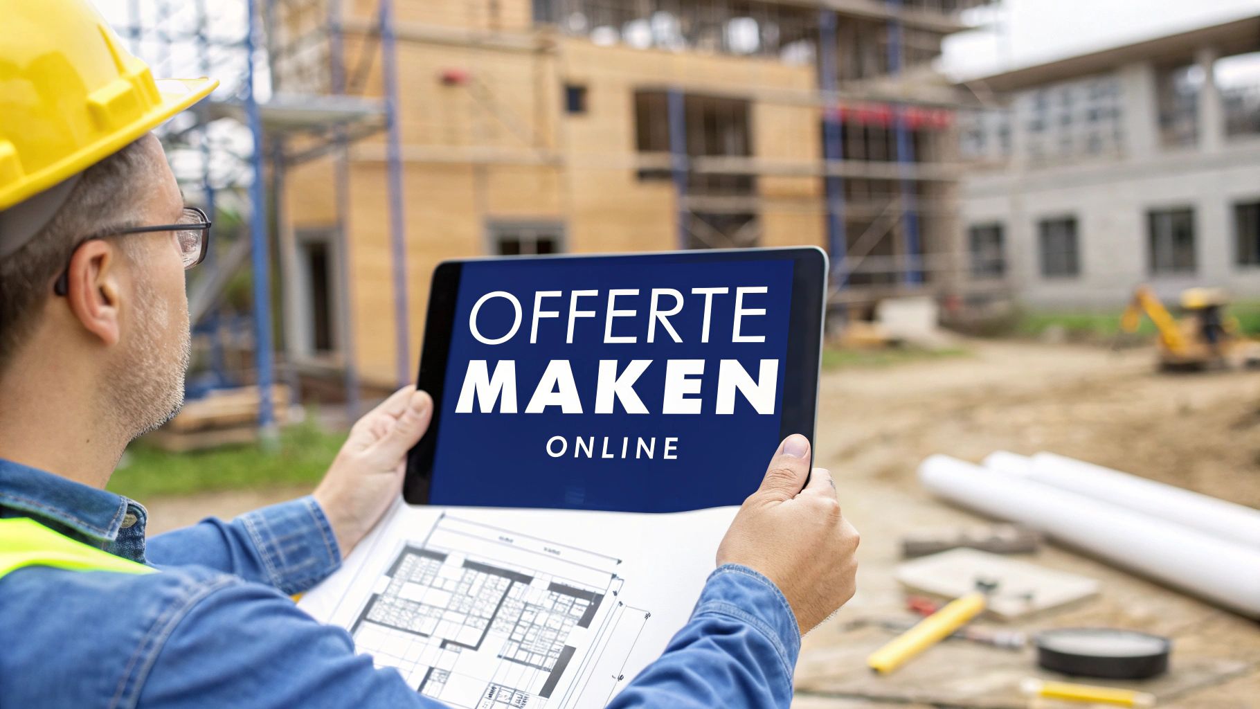 Offerte maken online: scoor sneller in de bouw