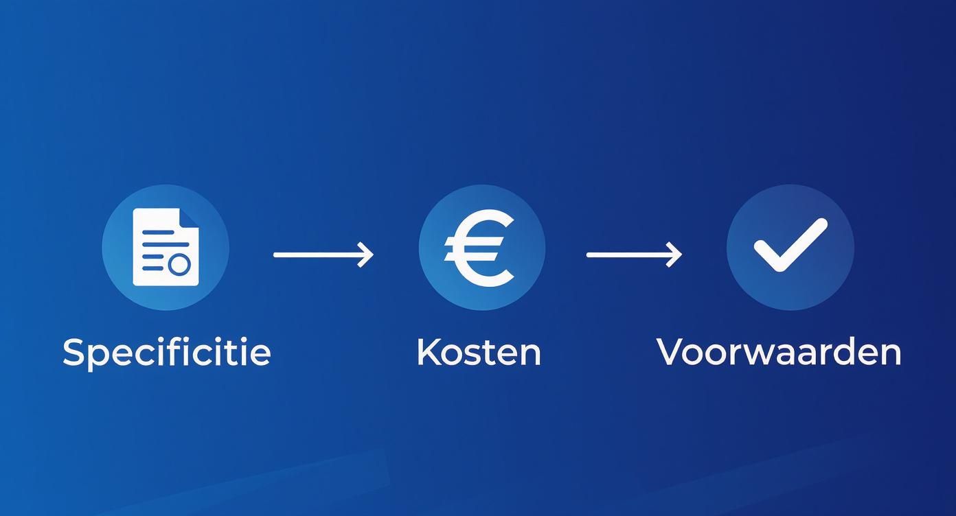 Infographic about offerte maken gratis