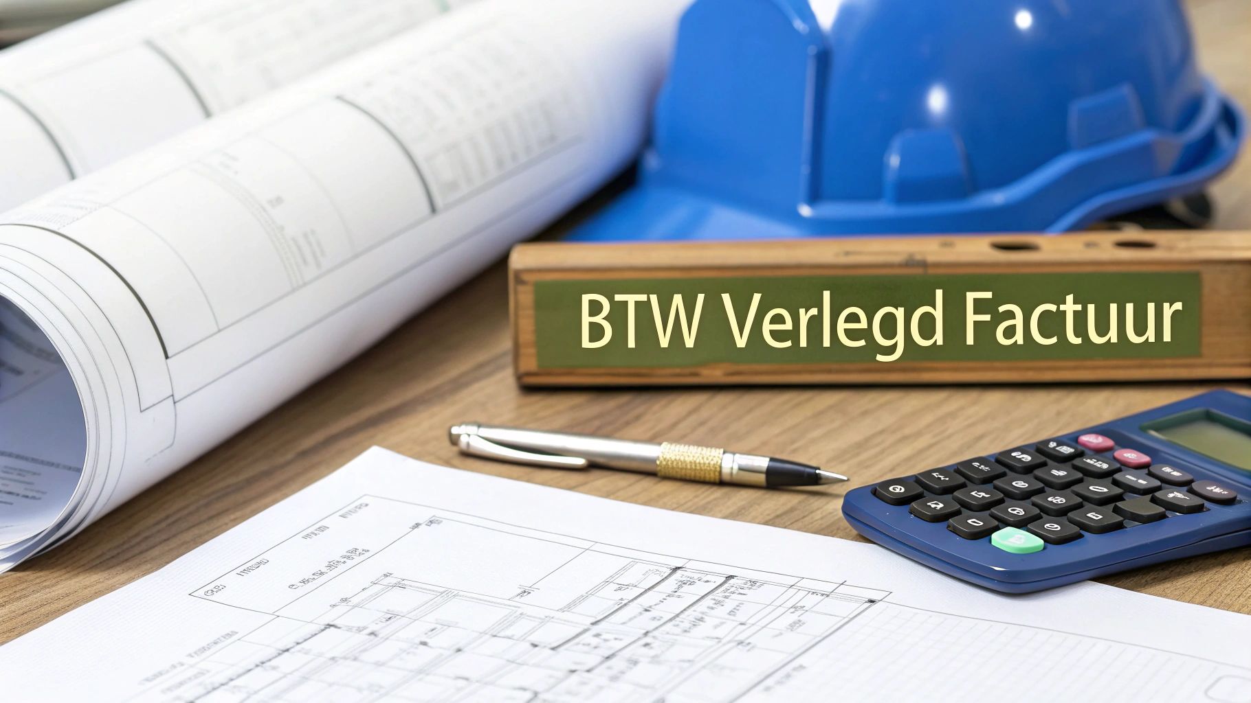 Btw verlegd voorbeeld factuur in de bouw die altijd klopt