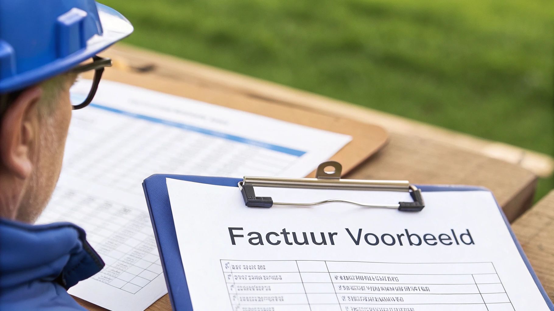 Voorbeeld van een btw verlegd factuur