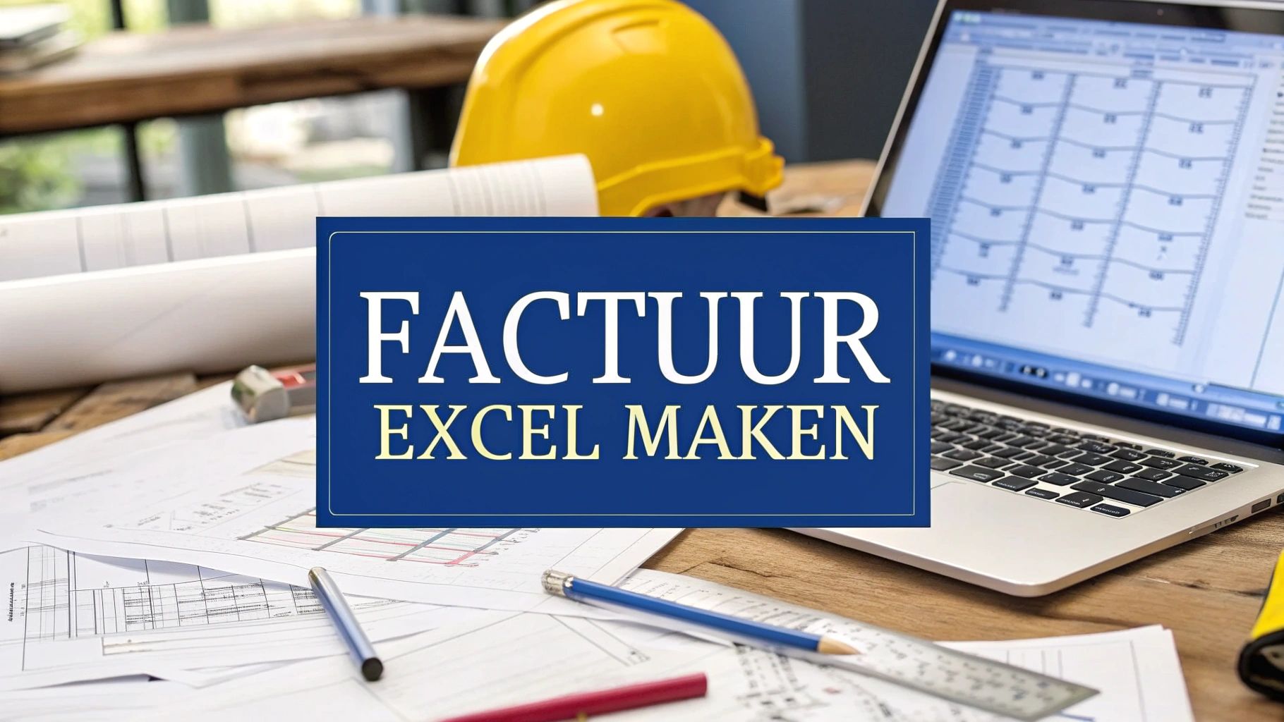Een gids: factuur excel maken voor de bouw